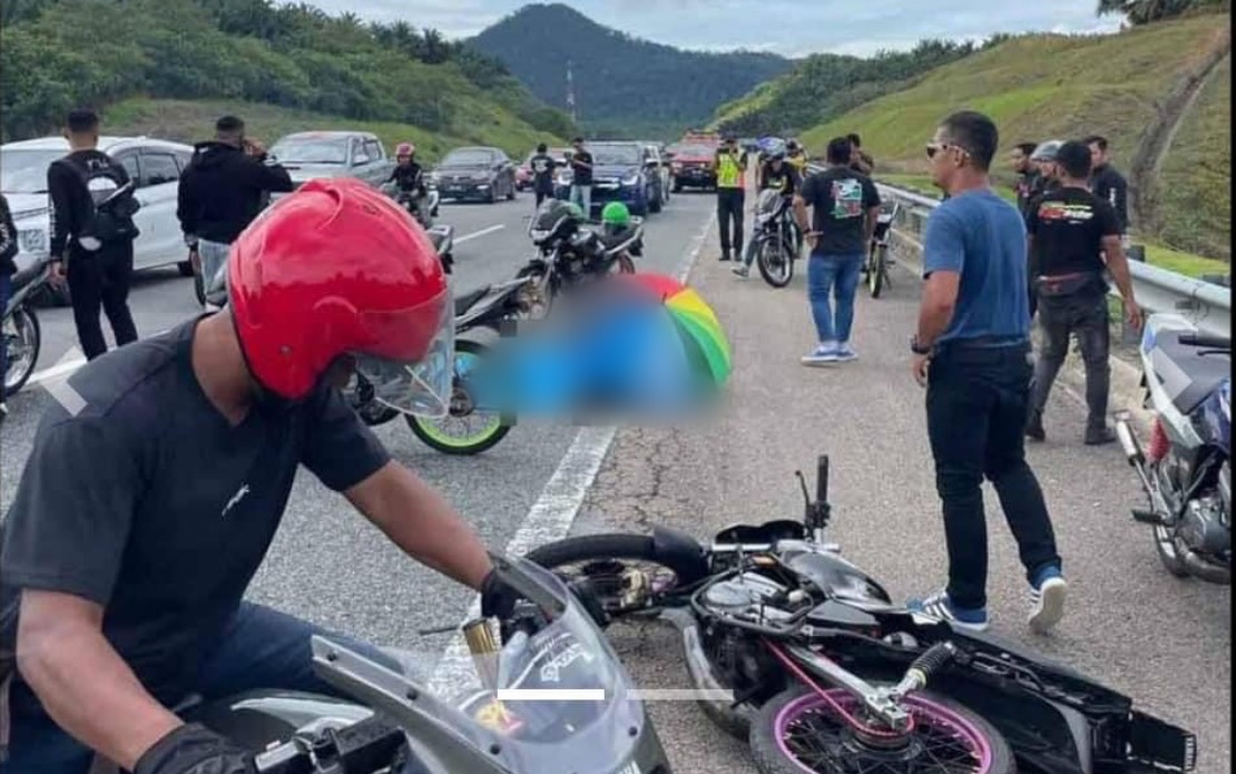 Polis Terengganu berkata tiga sebenarnya maut dalam kemalangan melibatkan Ahli RXZ 6.0 peserta, enam lagi cedera