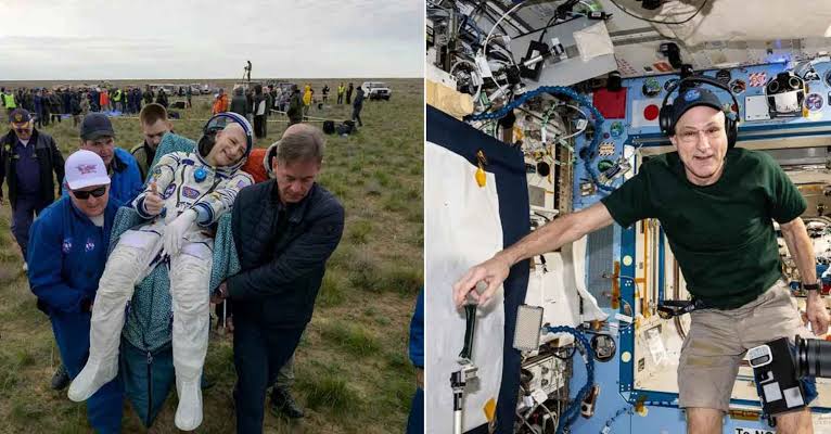 BREAKING NEWS NASCAR,:oldest attive astronaut returns to earth On 70th Birthday